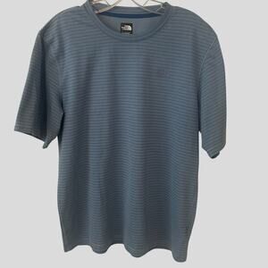 The North Face Men's Short Sleeve Striped Tee Shirt Sz L